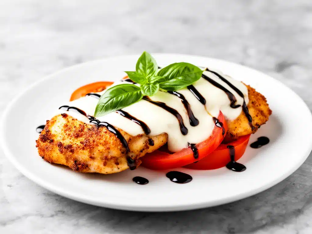 Air Fryer Chicken Caprese - featured image