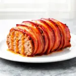 bacon-wrapped meatloaf - featured image