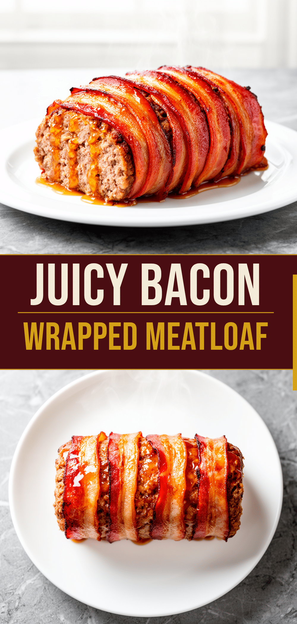 Juicy Bacon-Wrapped Meatloaf: Easy & Sweet Dinner 5 bacon-wrapped meatloaf recipe