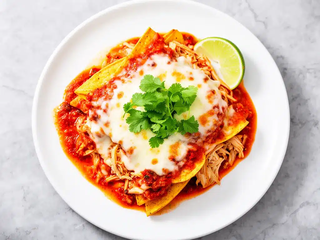 Baked Chicken Enchilada Casserole: Easy Family Dinner 4 baked chicken enchilada casserole preparation steps