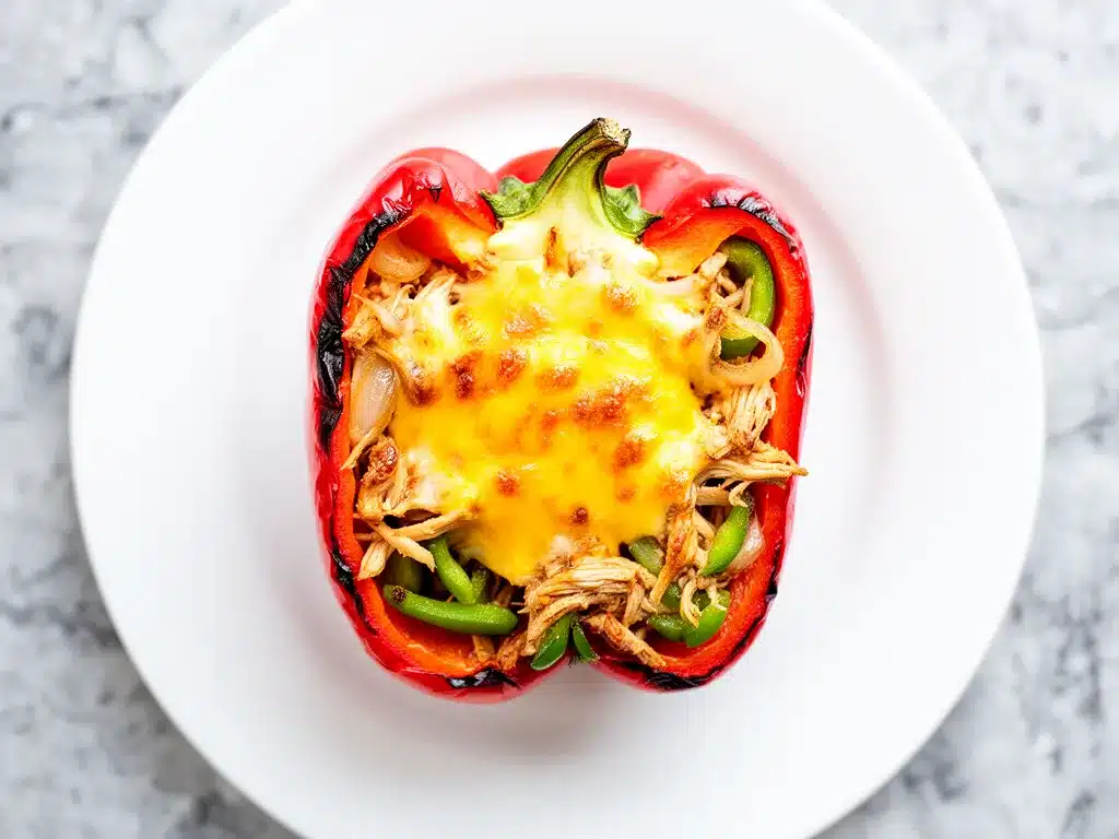 Baked Chicken Fajita Stuffed Peppers: Easy & Perfect 4 baked chicken fajita stuffed peppers preparation steps