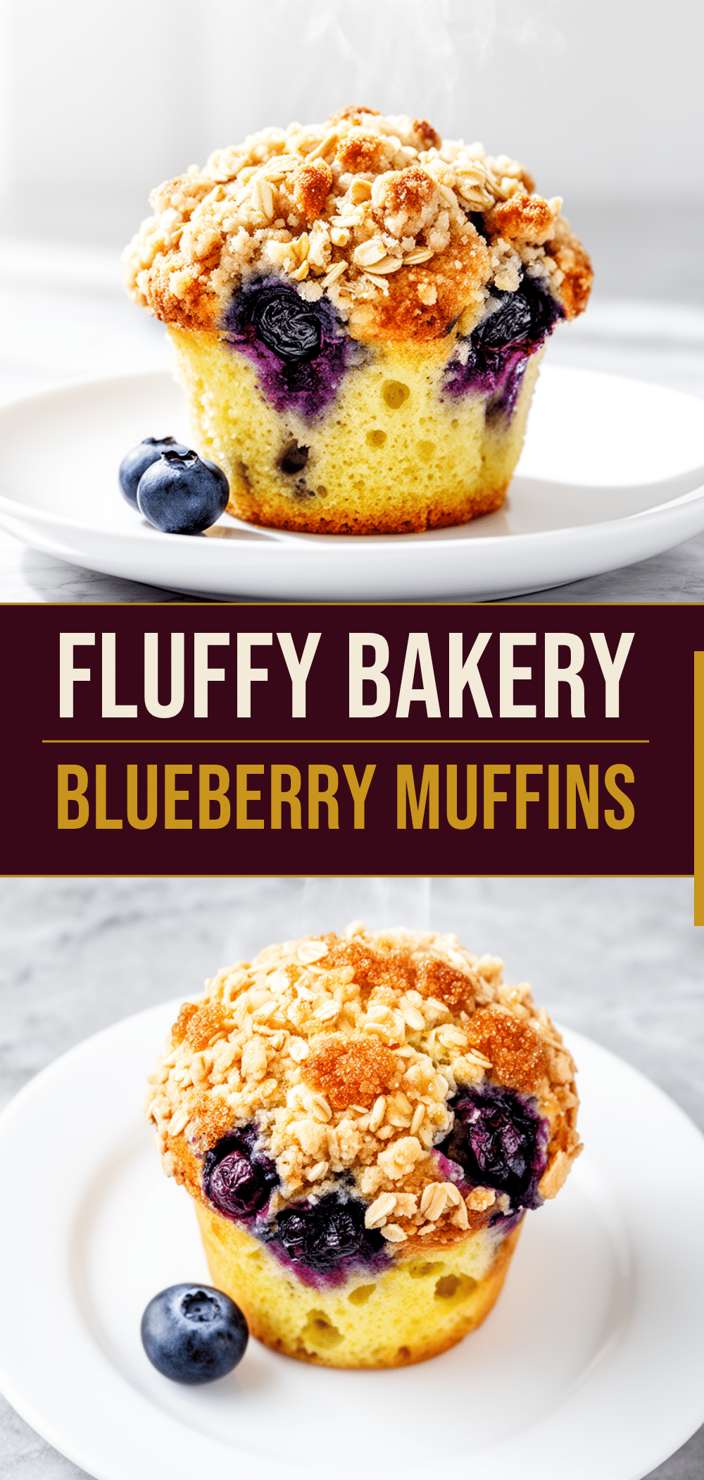 Bakery-Style Blueberry Muffins with Streusel: 6 Easy Steps 5 bakery-style blueberry muffins with streusel recipe