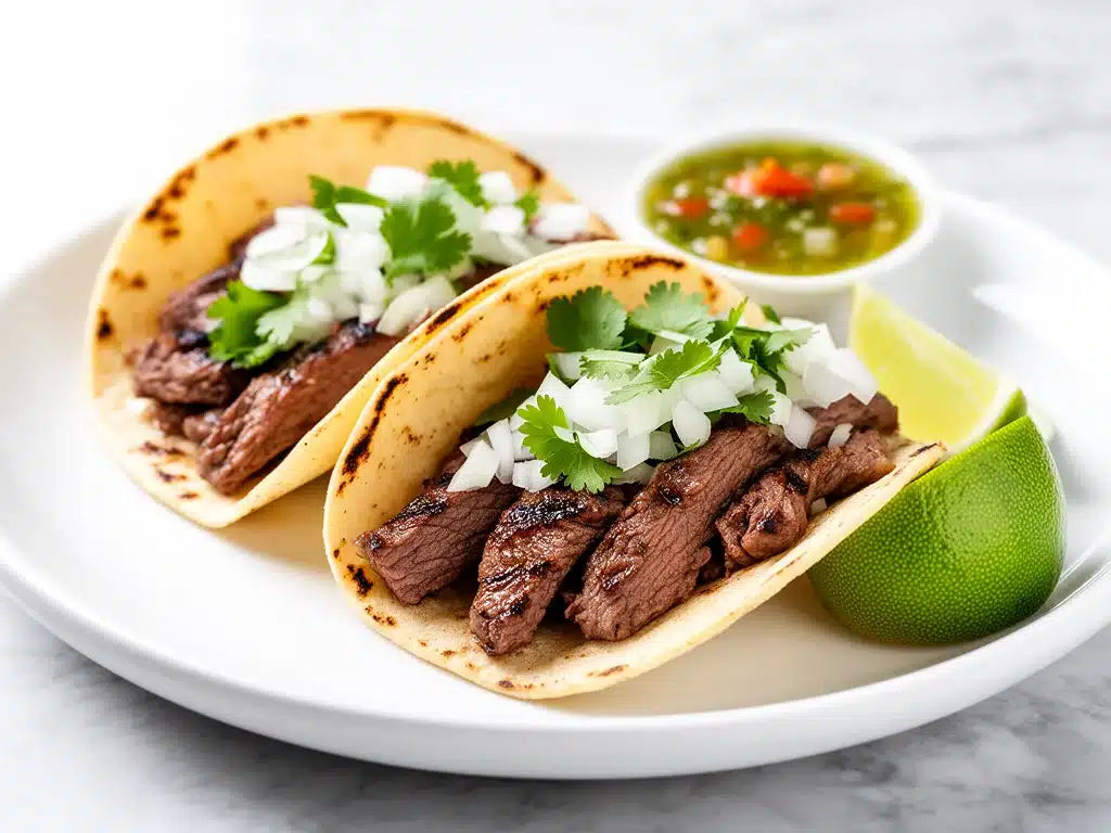carne asada street tacos - featured image