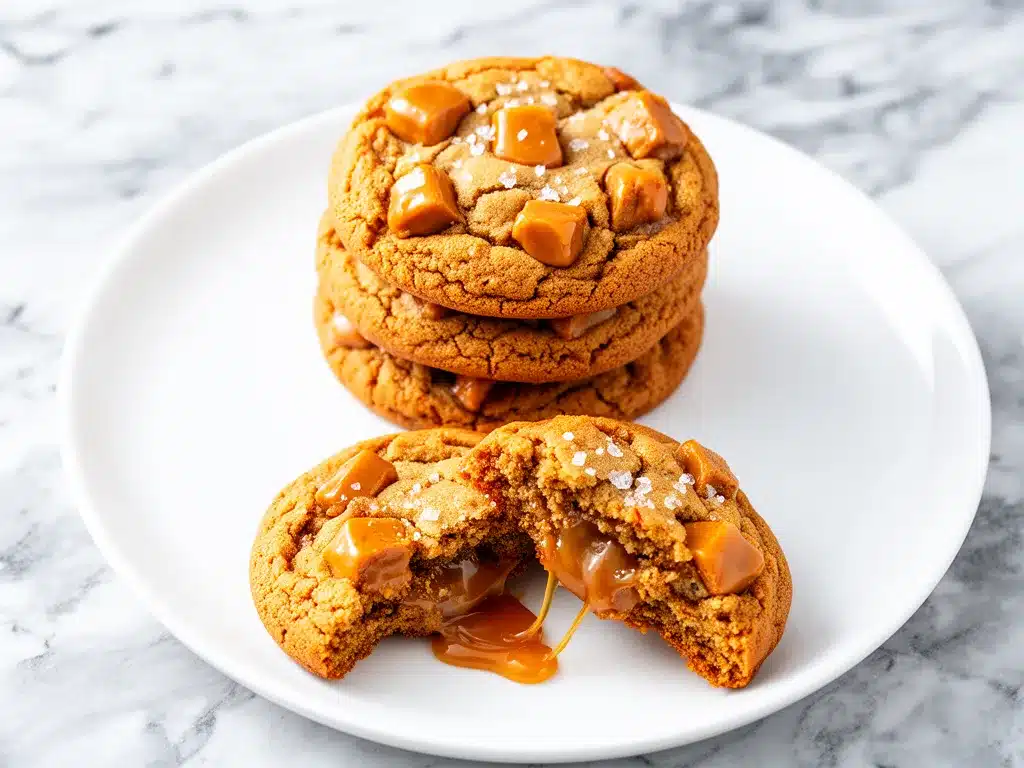 Chewy Brown Butter Toffee Cookies: Easy Holiday Recipe 4 chewy brown butter toffee cookies preparation steps