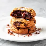 chewy chocolate chunk brookies - featured image