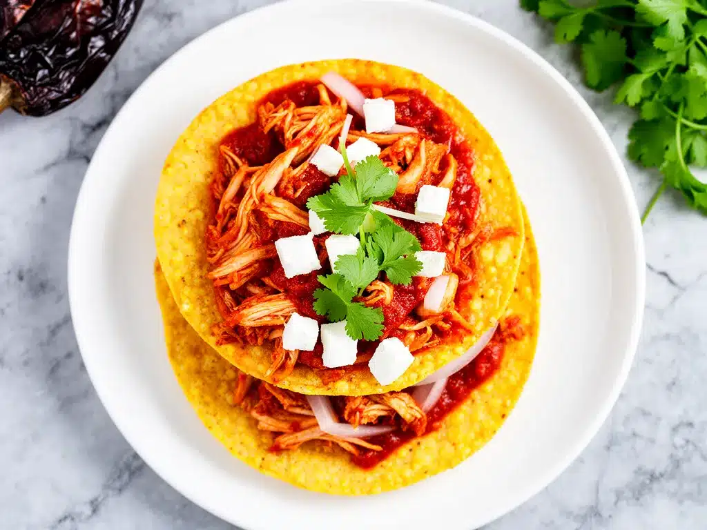 Homemade Chicken Tinga Tostadas: Easy 20-Min Meal 4 chicken tinga tostadas preparation steps