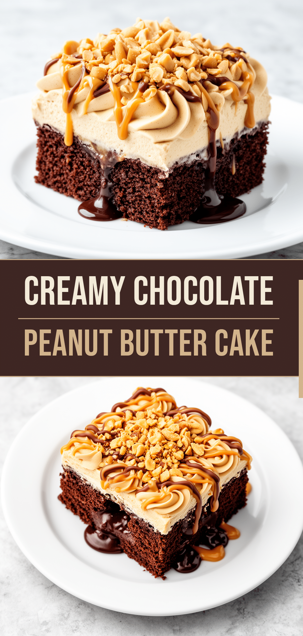 Chocolate Peanut Butter Poke Cake: Easy 5-Ingredient Recipe 5 chocolate peanut butter poke cake recipe