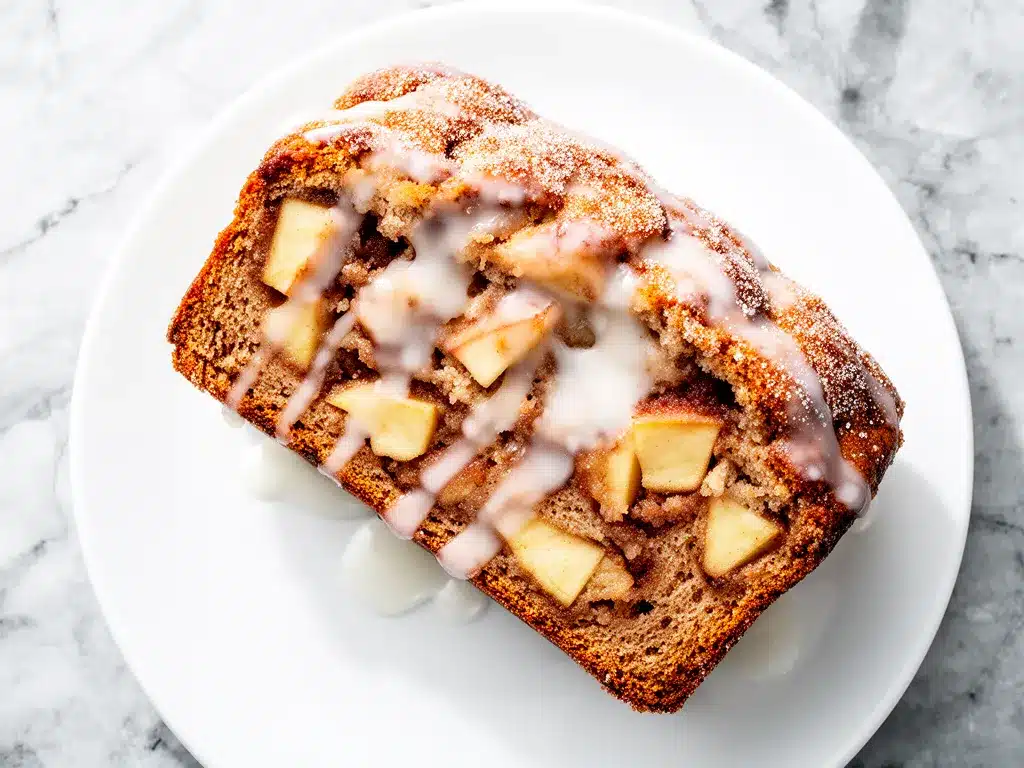 Cinnamon Apple Fritter Bread: Easy Fall Morning Recipe 4 Cinnamon Apple Fritter Bread preparation steps