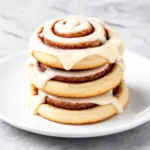 Cinnamon Roll Sugar Cookies - featured image