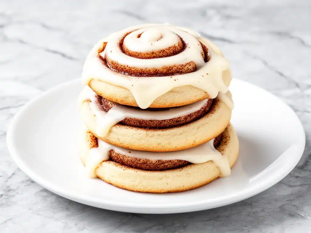 Cinnamon Roll Sugar Cookies - featured image