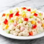 classic macaroni salad - featured image