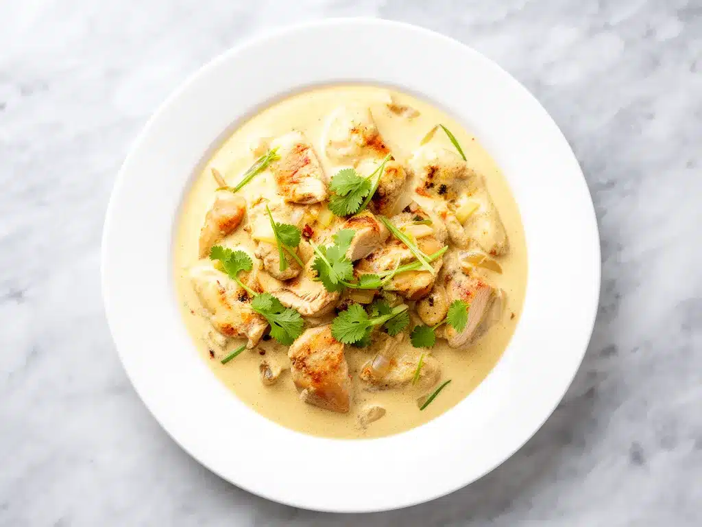 Creamy Chicken Korma: Easier Than Takeout 4 creamy chicken korma preparation steps
