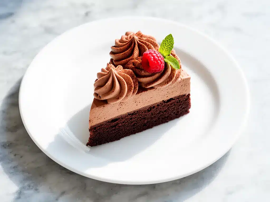 Creamy Chocolate Mousse Cake: 5-Ingredient Dessert 4 creamy chocolate mousse cake preparation steps