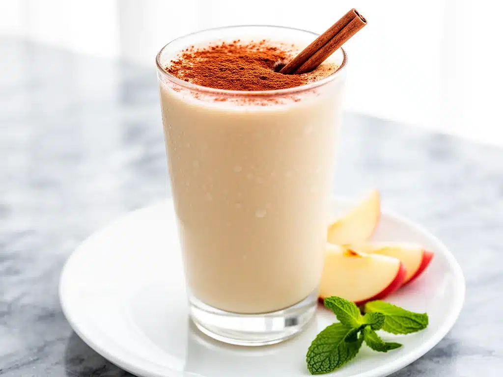 creamy homemade cinnamon horchata - featured image