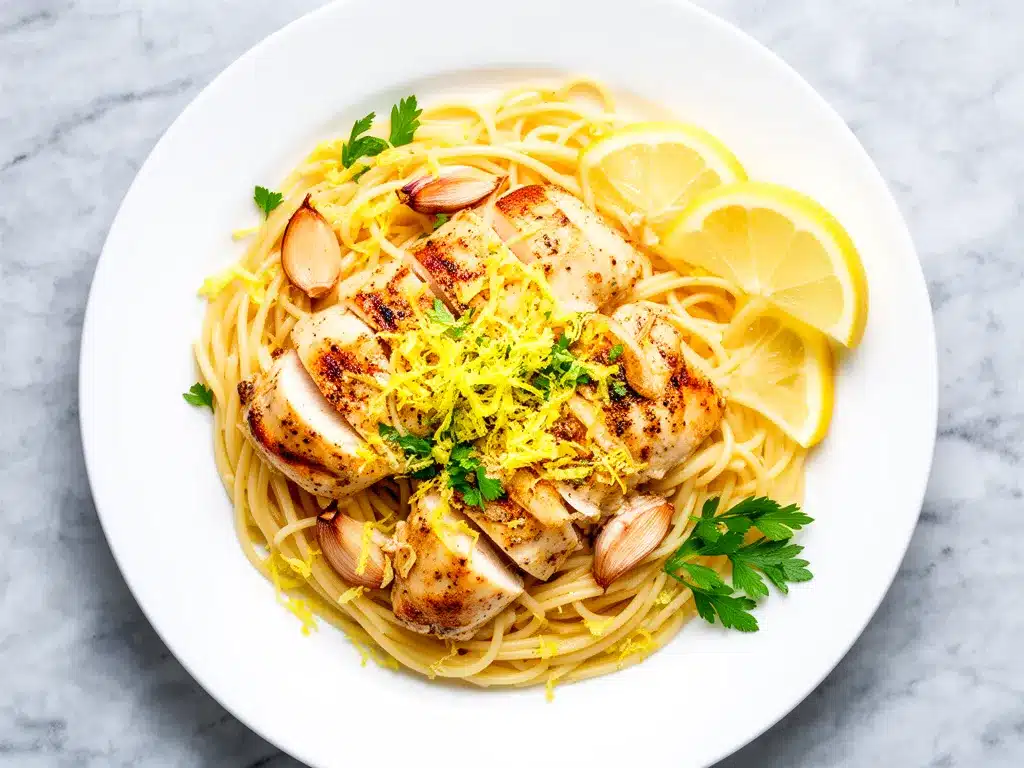 Creamy Lemon Garlic Butter Chicken Pasta: Easy Weeknight Meal 4 creamy lemon garlic butter chicken pasta preparation steps