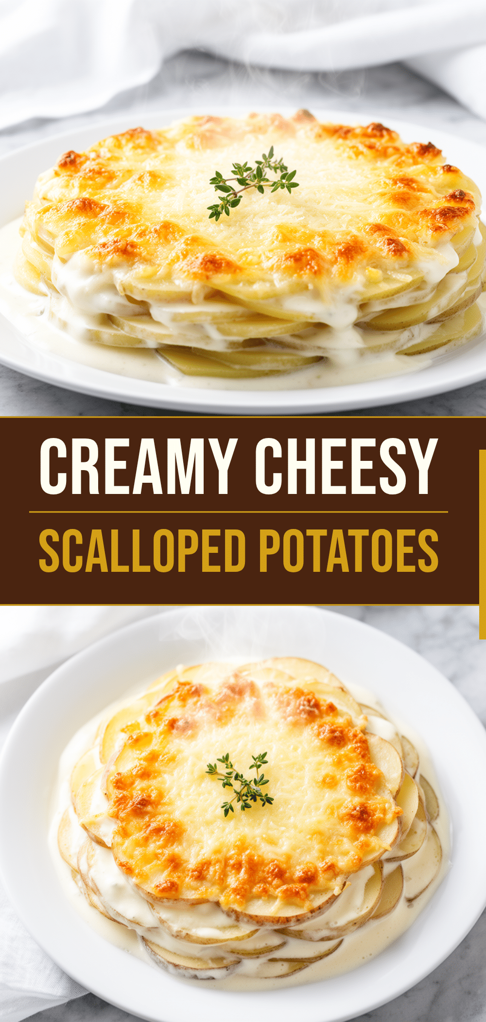 Creamy Scalloped Potatoes: Best Easy Cheesy Side Dish 5 creamy scalloped potatoes recipe