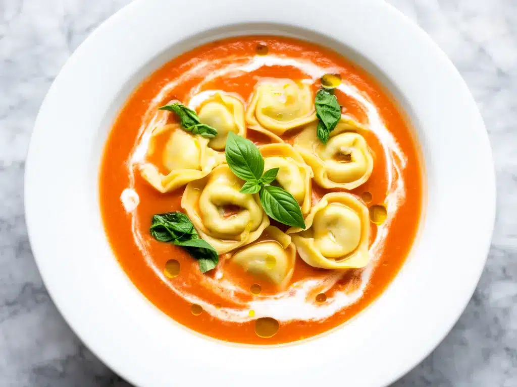 Creamy Tomato Tortellini Soup: 20-Min Easy Dinner 4 creamy tomato tortellini soup preparation steps