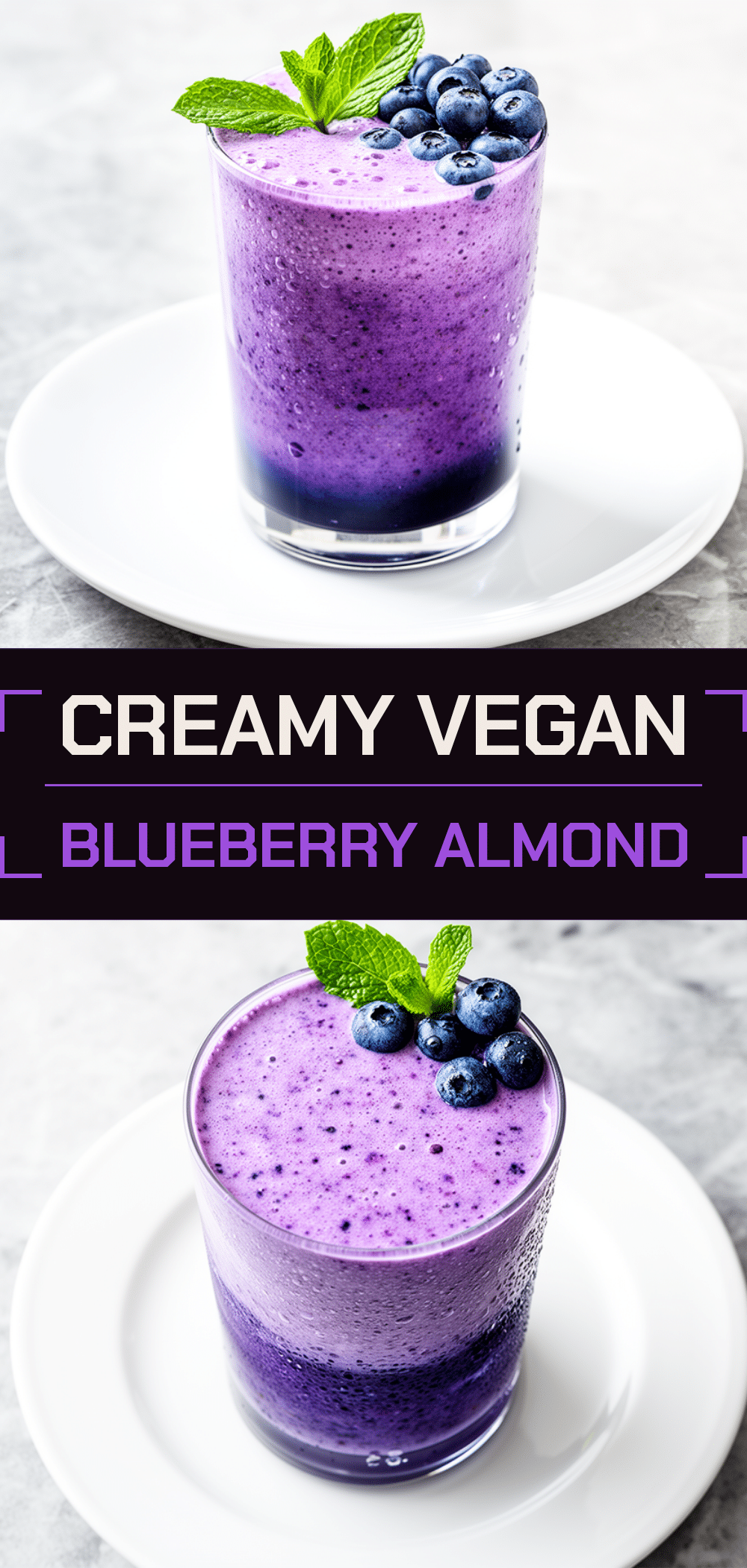 Creamy Vegan Blueberry Almond Smoothie: Quick Healthy Breakfast 5 creamy vegan blueberry almond smoothie recipe