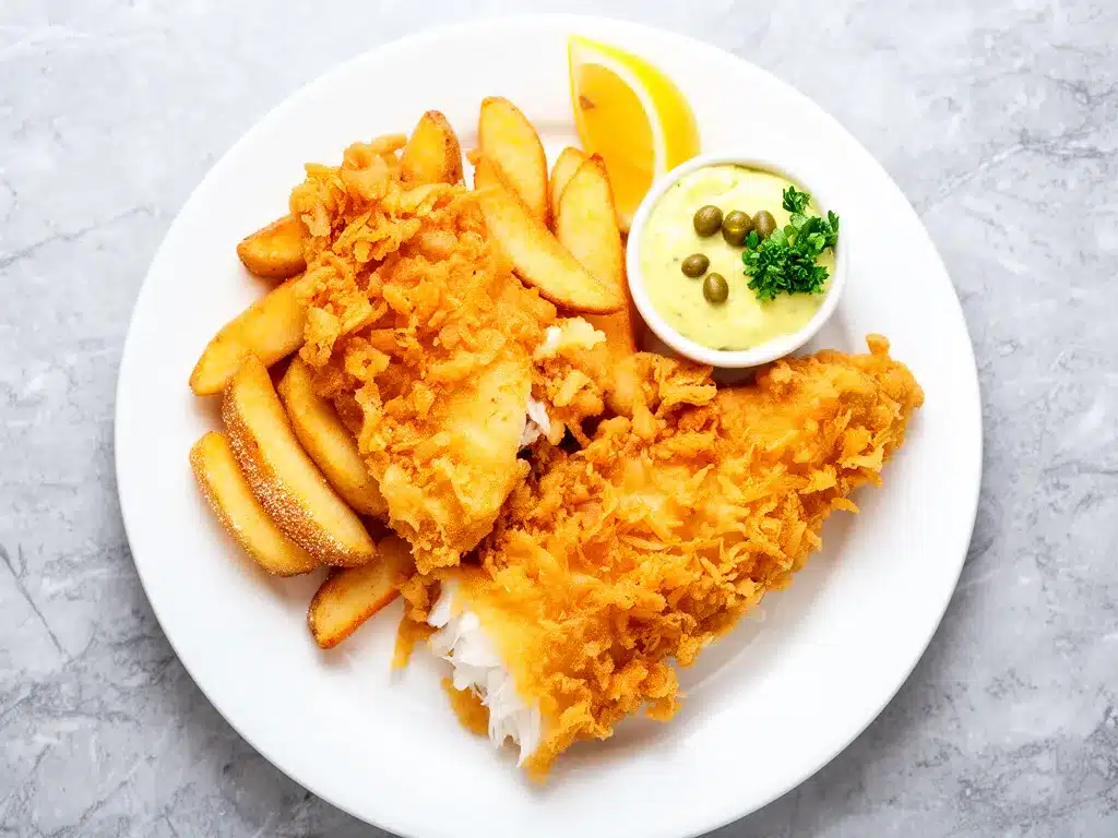 Crispy Beer-Battered Fish and Chips: Easy Homemade Recipe 4 crispy beer-battered fish and chips preparation steps