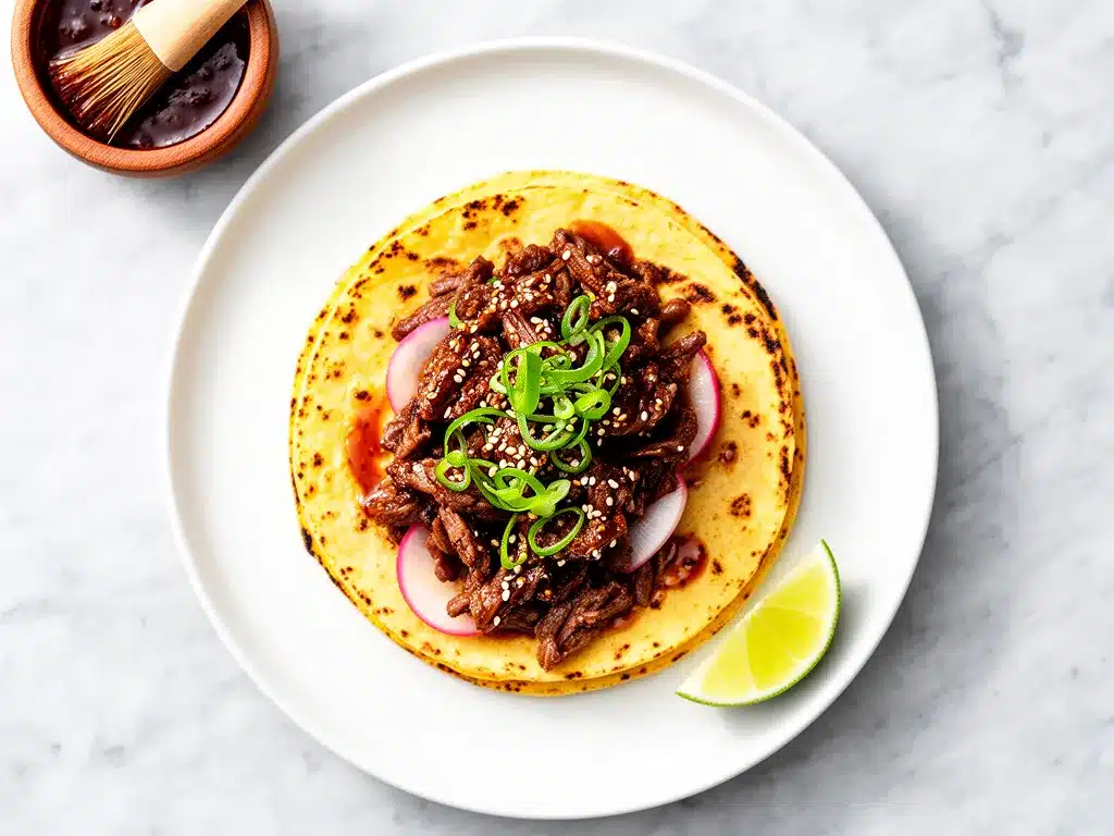 Crispy Korean Beef Bulgogi Tacos: Easy 30-Minute Weeknight Dinner 4 crispy Korean beef bulgogi tacos preparation steps