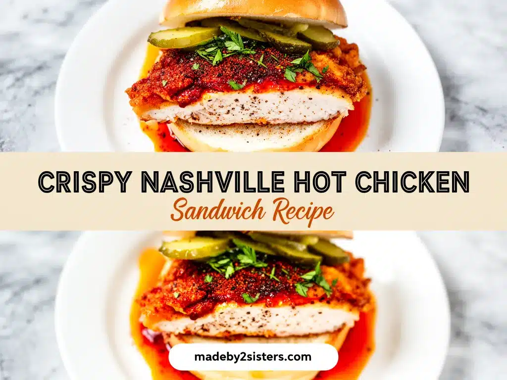 Crispy Nashville Hot Chicken Sandwiches: 30-Min Easy Meal 4 Crispy Nashville Hot Chicken Sandwiches preparation steps