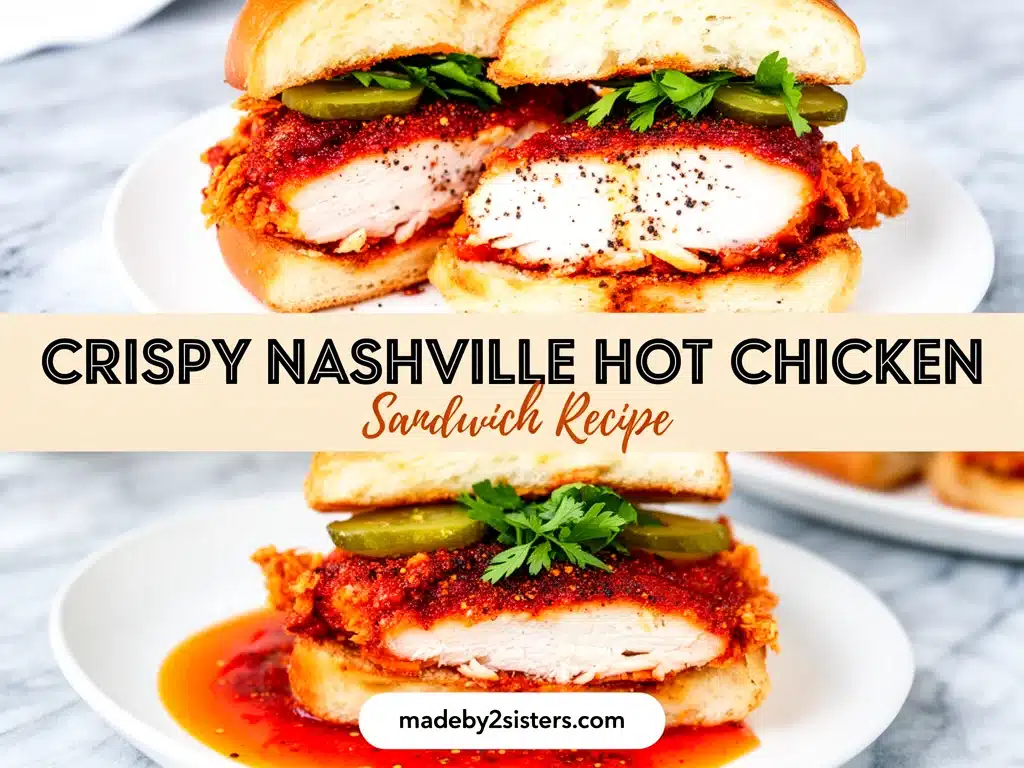 Crispy Nashville Hot Chicken Sandwiches - featured image