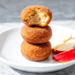 fall baked apple cider donut bites - featured image