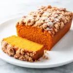 fall pumpkin streusel coffee cake - featured image