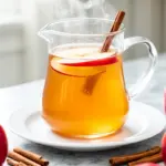 fall salted caramel apple cider - featured image