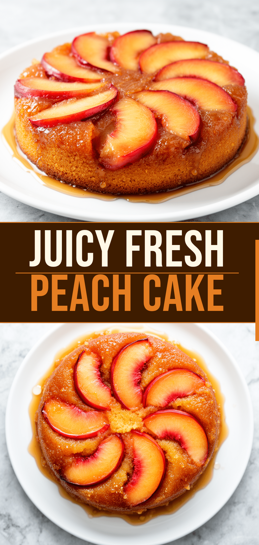 Fresh Peach Upside-Down Cake: 5-Step Brown Butter Recipe 5 fresh peach upside-down cake recipe