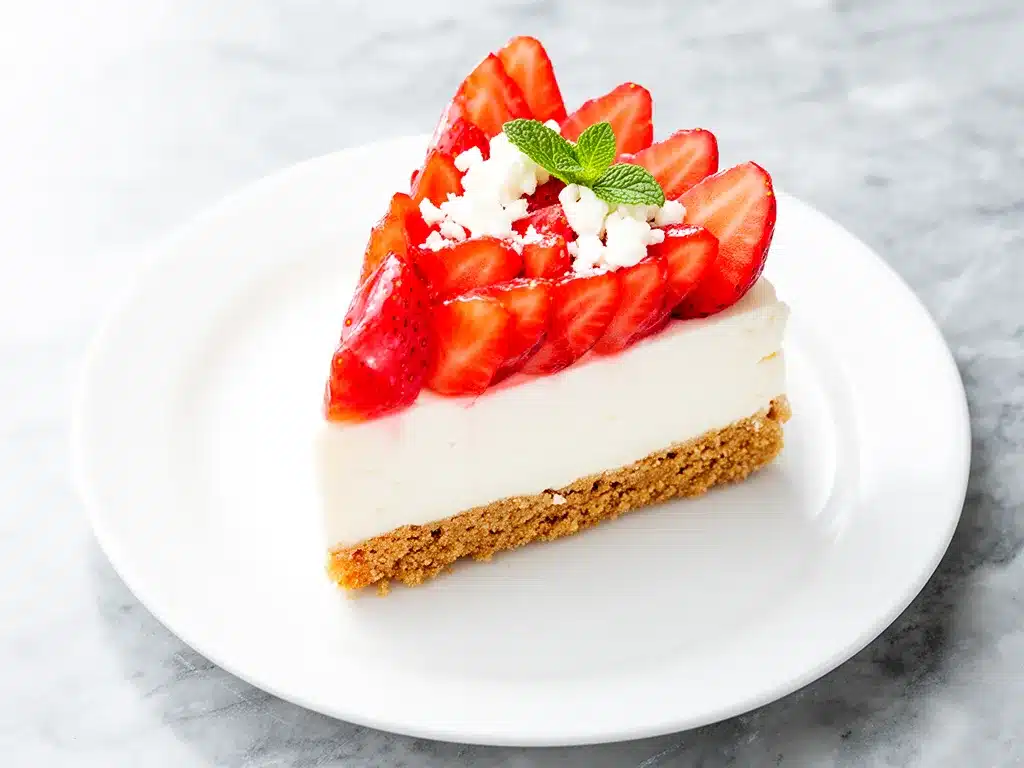 Fresh Strawberry Cheesecake: 5-Step Easy No-Bake Dessert 4 fresh strawberry cheesecake preparation steps