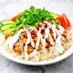 Grilled Chicken Shawarma Bowls - featured image