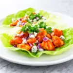 High-Protein Buffalo Chicken Lettuce Wraps - featured image