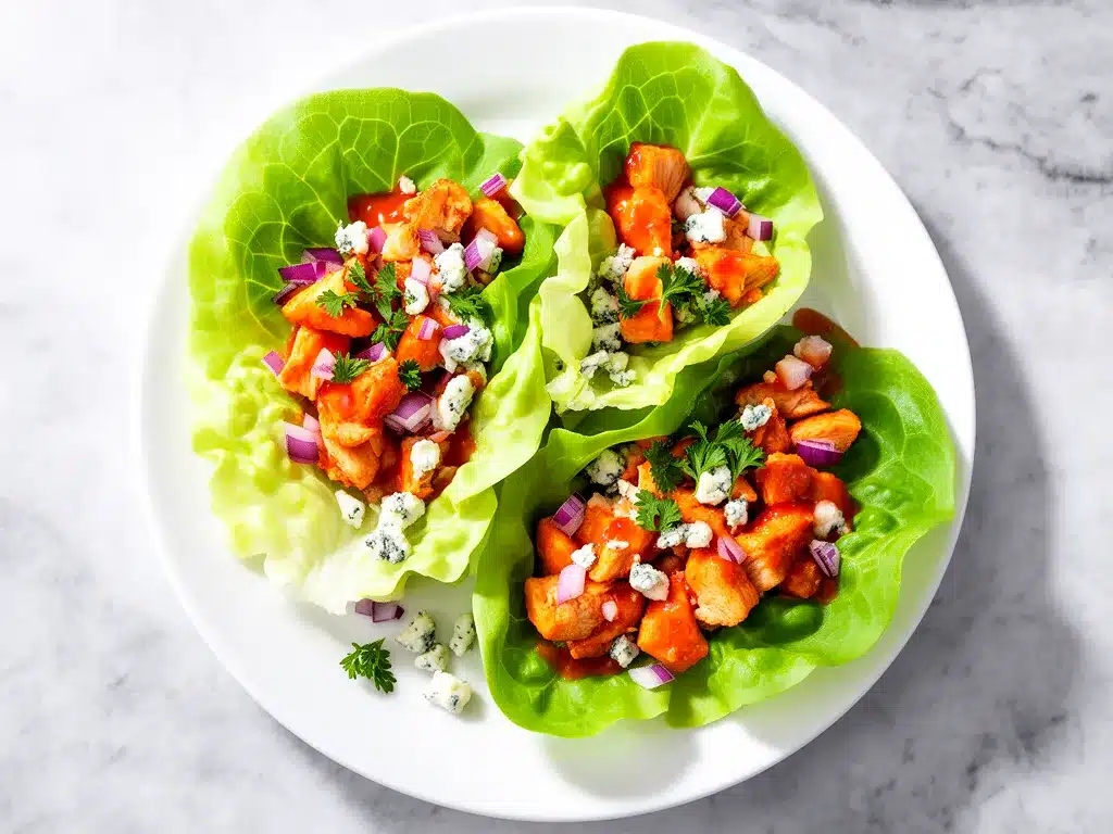 High-Protein Buffalo Chicken Lettuce Wraps: Easy 15-Min Dinner 4 High-Protein Buffalo Chicken Lettuce Wraps preparation steps