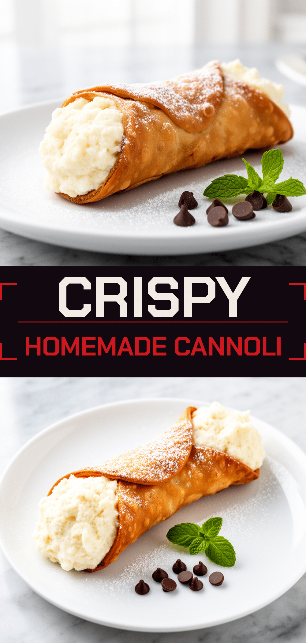 Homemade Cannoli: 3-Ingredient Sweet Ricotta Filling 5 homemade cannoli recipe