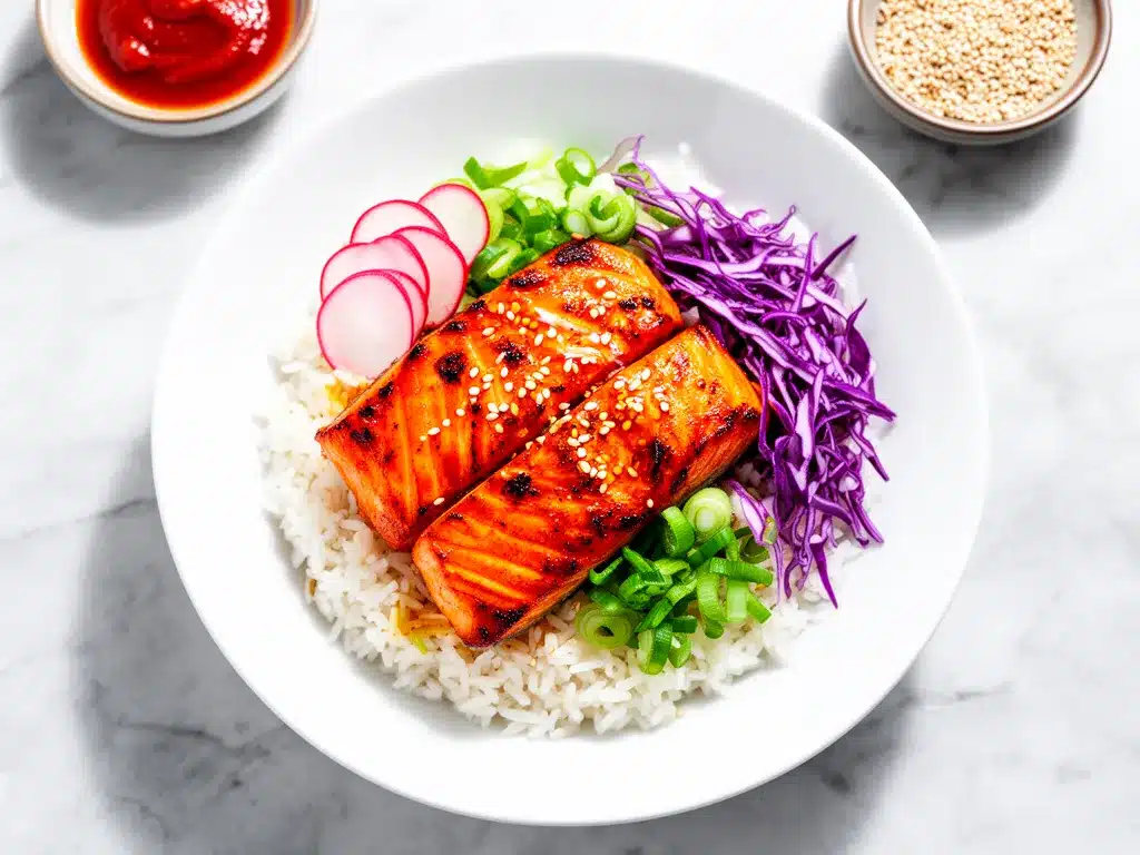 Honey Sriracha Salmon Bowls: Easy & Perfect 4 honey sriracha salmon bowls preparation steps