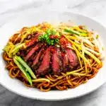 Japanese beef yakisoba noodles - featured image