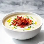 loaded potato and bacon soup - featured image