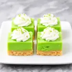 no-bake key lime pie bars - featured image