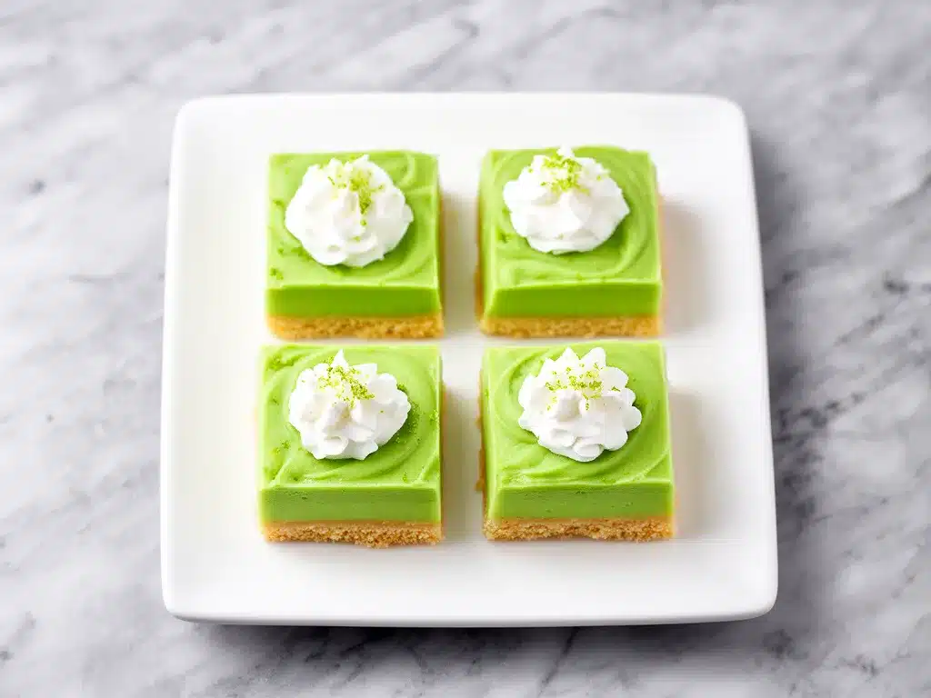 No-Bake Key Lime Pie Bars: Best Easy Labor Day Dessert 4 no-bake key lime pie bars preparation steps