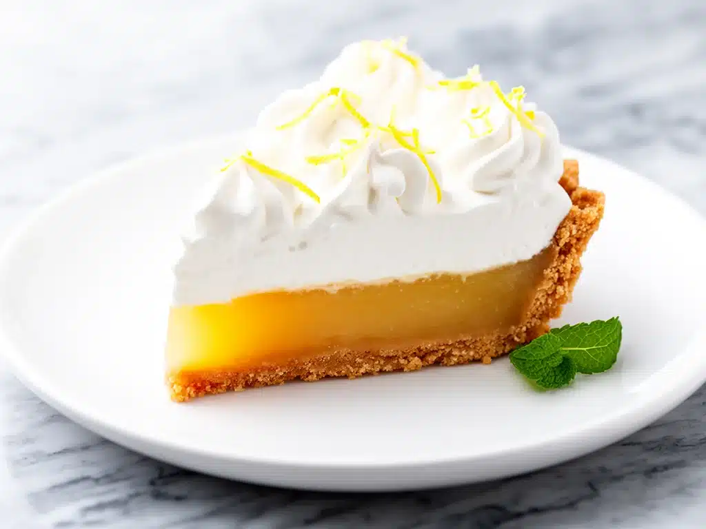 no-bake lemon icebox pie - featured image