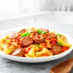 One-Pot Sausage and Tortellini Skillet - featured image