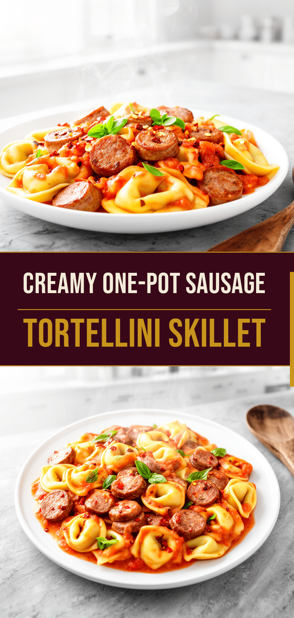 One-Pot Sausage and Tortellini Skillet: 15-Min Easy Weeknight Dinner 5 One-Pot Sausage and Tortellini Skillet recipe