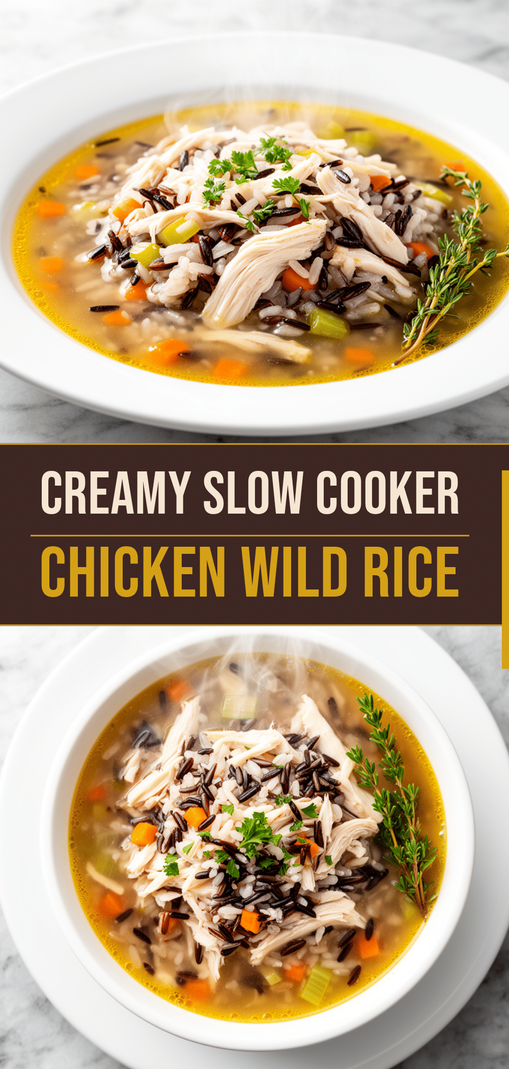 Slow Cooker Chicken and Wild Rice Soup: Easy Healthy Recipe 5 slow cooker chicken and wild rice soup recipe