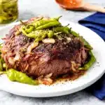 slow cooker mississippi pot roast - featured image