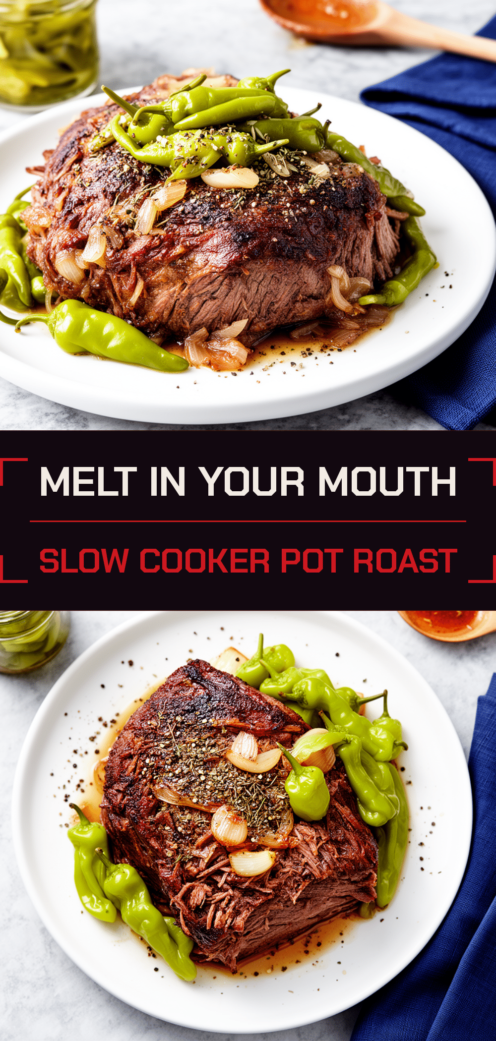 Slow Cooker Mississippi Pot Roast: 5-Ingredient Easy Dinner 5 slow cooker mississippi pot roast recipe