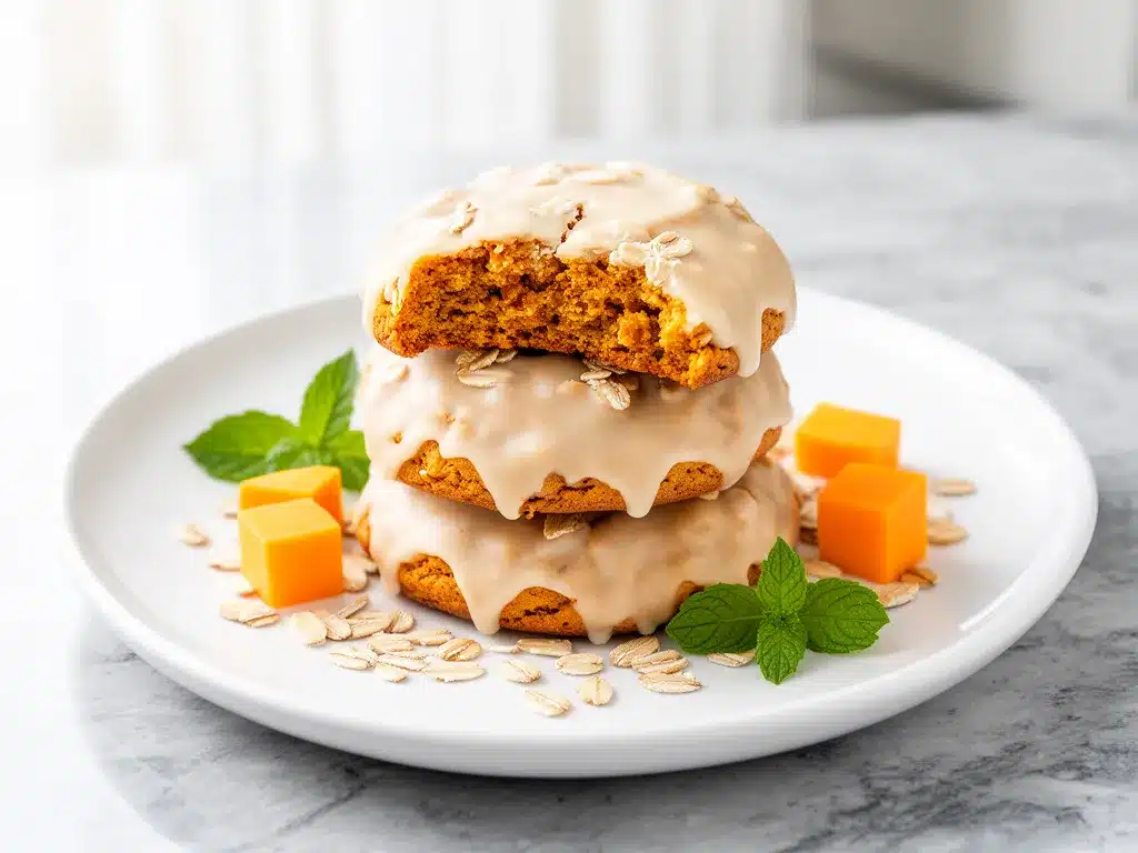 Soft Iced Pumpkin Oatmeal Cookies: 10 Easy Fall Mornings 4 Soft Iced Pumpkin Oatmeal Cookies preparation steps
