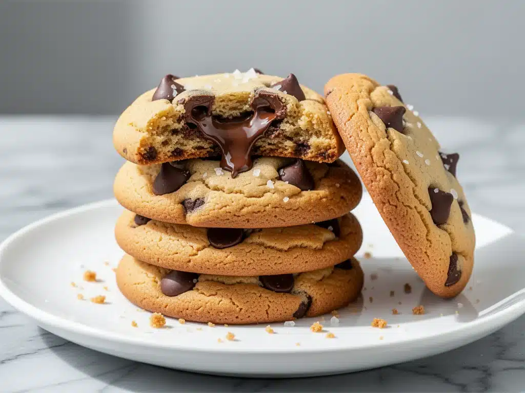 air fryer chocolate chip cookies - featured image