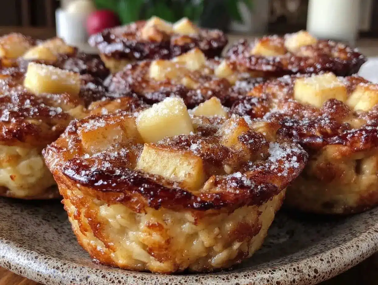 Apple Cinnamon Baked Oatmeal Cups: The Only Recipe You Need 4 apple cinnamon baked oatmeal cups preparation steps
