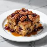 Autumn Cranberry Pecan Bread Pudding - featured image